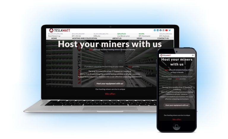 TeslaWatt Hosting Miner Services Nevada USA