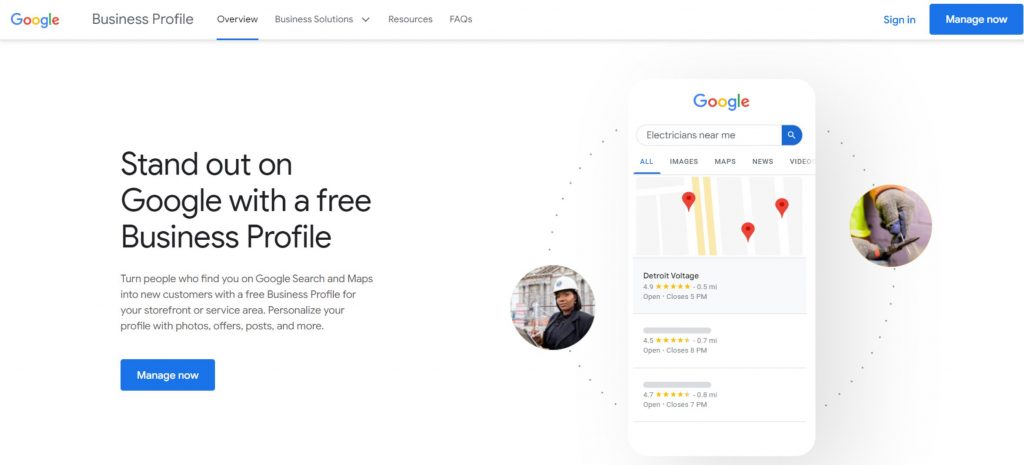 Google business profile is a must-to-have