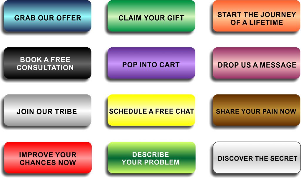 12 Creative proven in practice call to action phrases on buttons