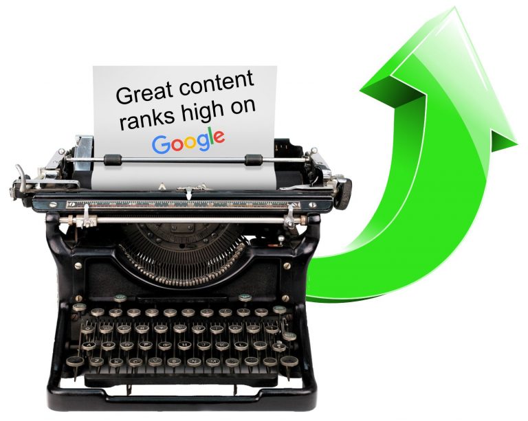 Content writing for SEO - great content ranks high