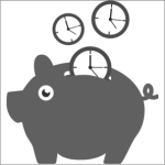 Icon - save time and money